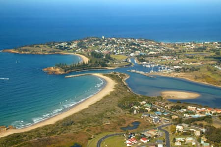 Aerial Image of BERMAGUI HARBOUR