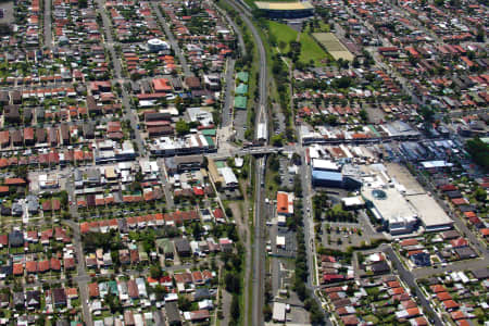 Aerial Image of BELMORE TRAIN STATION