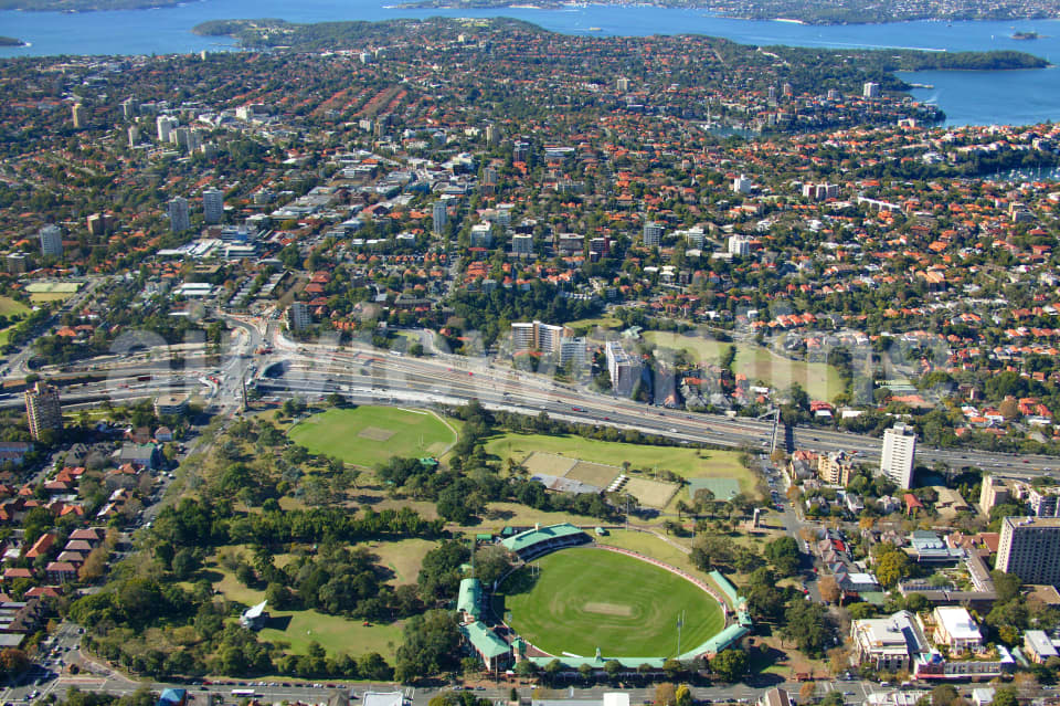 Aerial Image of North Sydney Oval