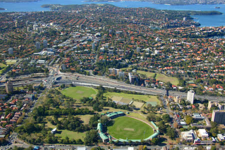 Aerial Image of NORTH SYDNEY OVAL