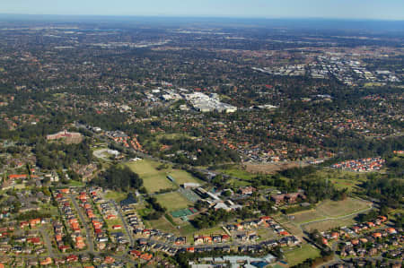 Aerial Image of CASTLE HILL