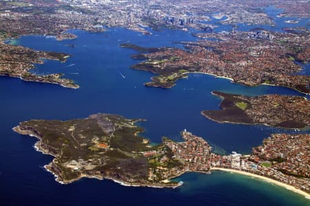 Aerial Image of MANLY TO SYDNEY CBD