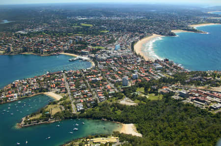 Aerial Image of MANLY\'S PENINSULA
