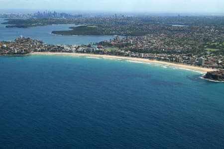 Aerial Image of MANLY BEACH