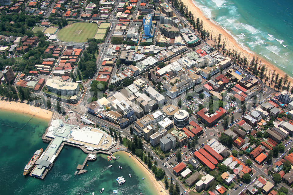 Aerial Image of Manly\'s Hub