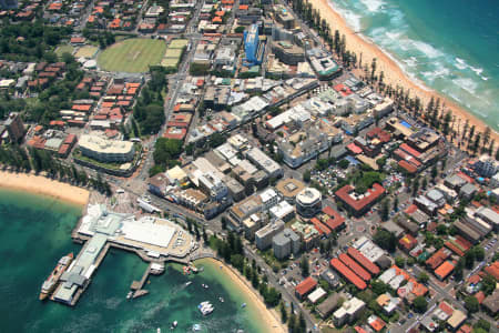 Aerial Image of MANLY\'S HUB