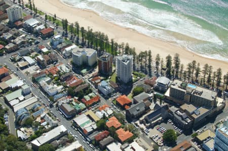 Aerial Image of MANLY PACIFIC HOTEL AND BEACH