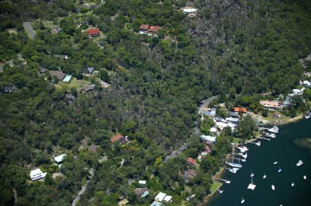 Aerial Image of CHURCH POINT AND THE SURROUNDS