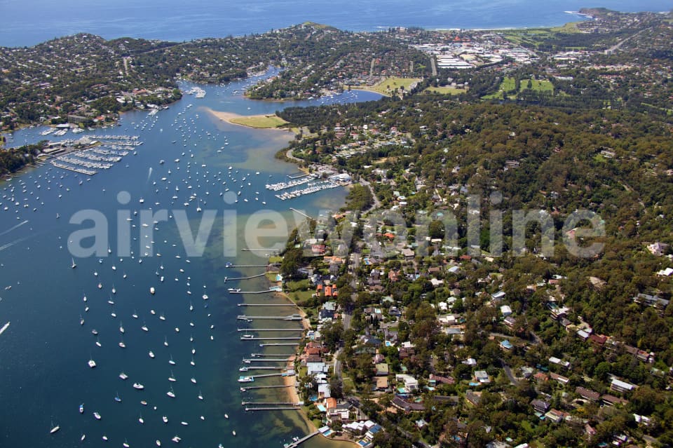 Aerial Image of Bayview to the East