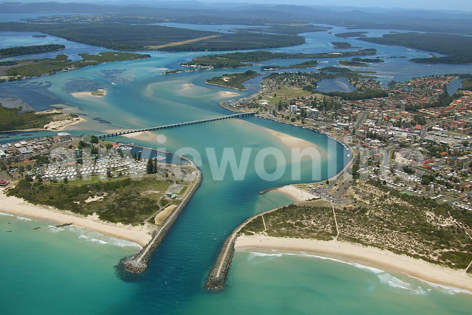 Aerial Image of Cape Hawk Harbour