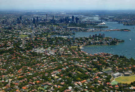 Aerial Image of BELLEVUE HILL AND SURROUNDS