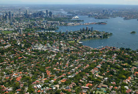 Aerial Image of BELLEVUE HILL AND DOUBLE BAY