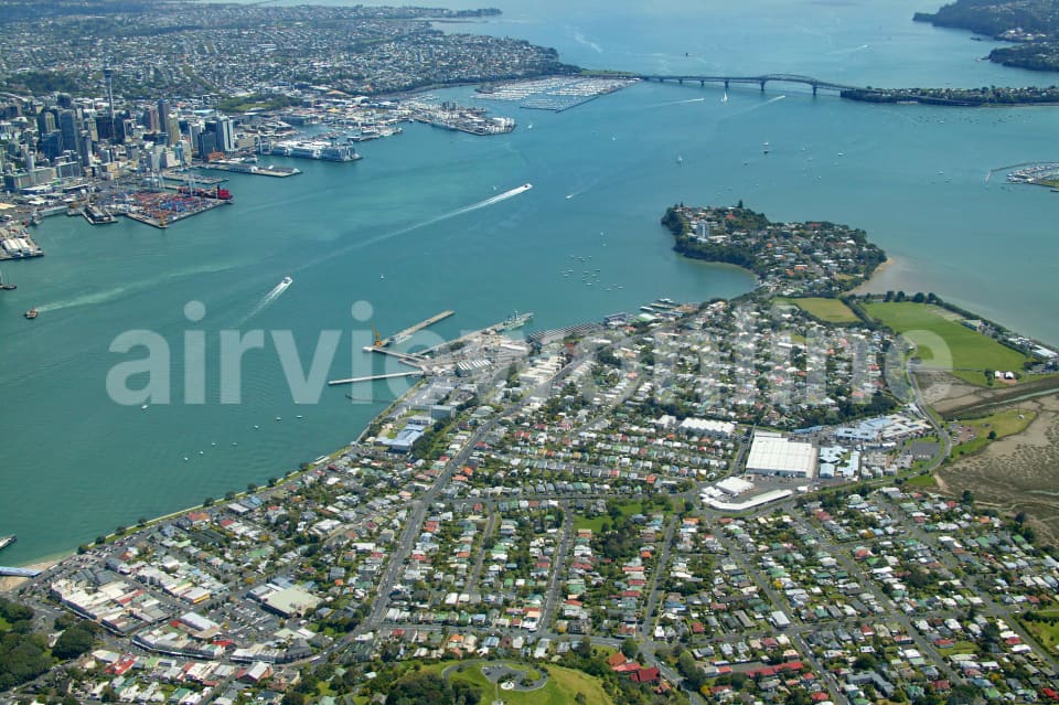 Aerial Image of Devonport and Stanley Point