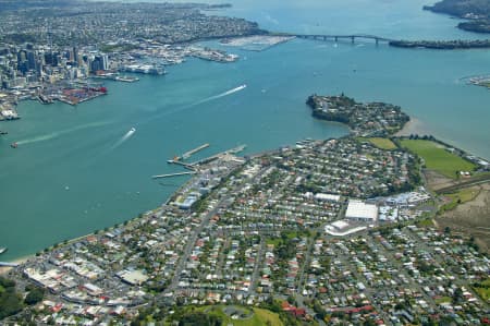 Aerial Image of DEVONPORT AND STANLEY POINT