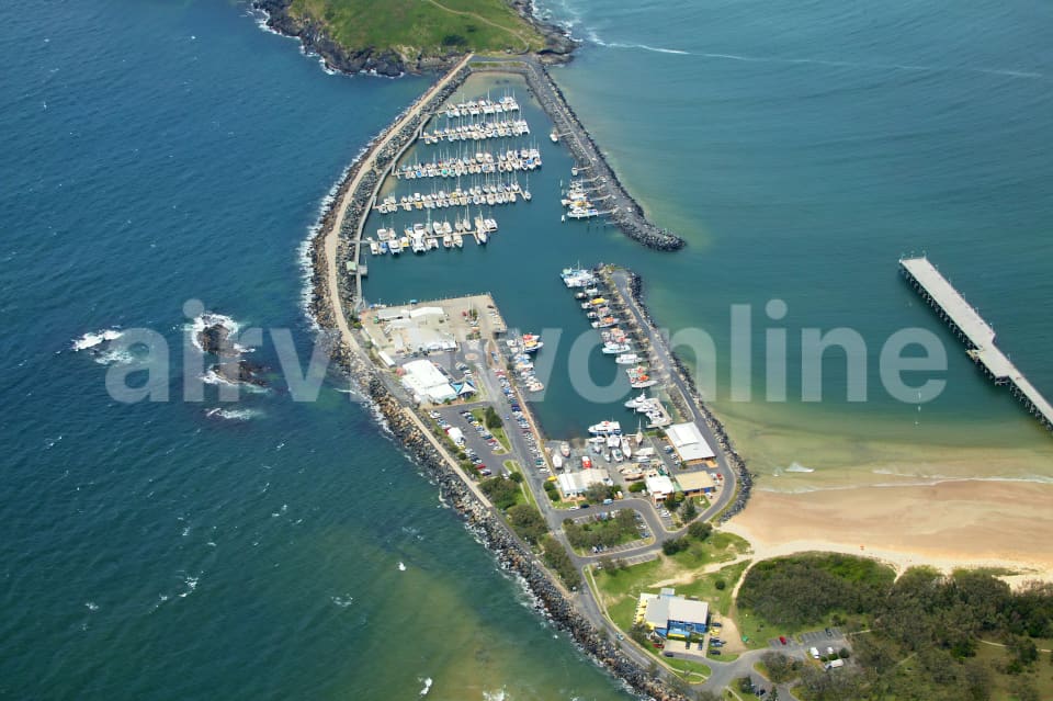 Aerial Image of Coffs Harbour Marina