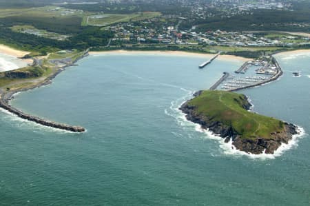 Aerial Image of COFFS HARBOUR JETTY