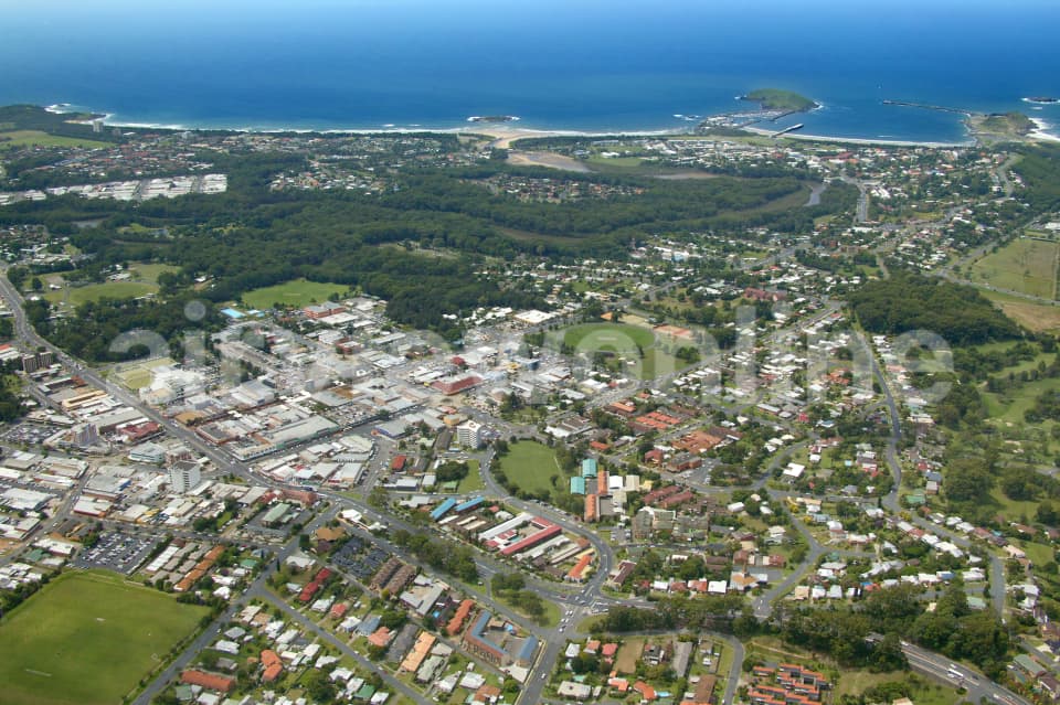 Aerial Image of East Over Coffs