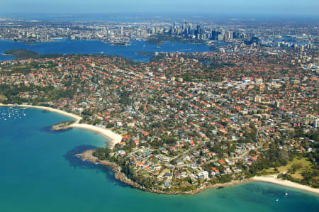 Aerial Image of MOSMAN TO THE CITY