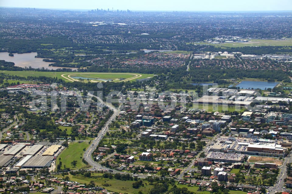 Aerial Image of Liverpool and Warwick Farm