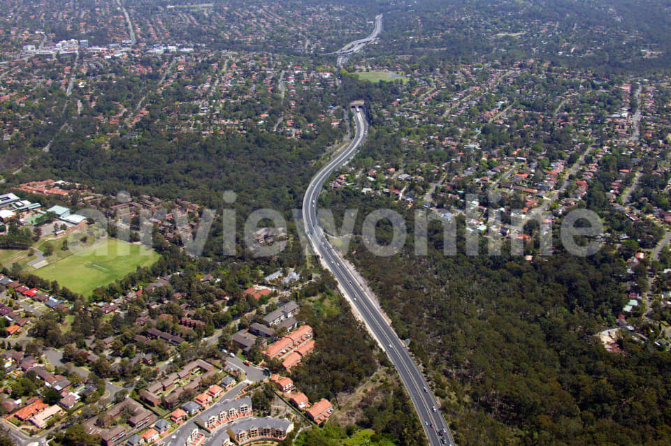 Aerial Image of Marsfield to Epping