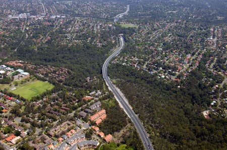 Aerial Image of MARSFIELD TO EPPING