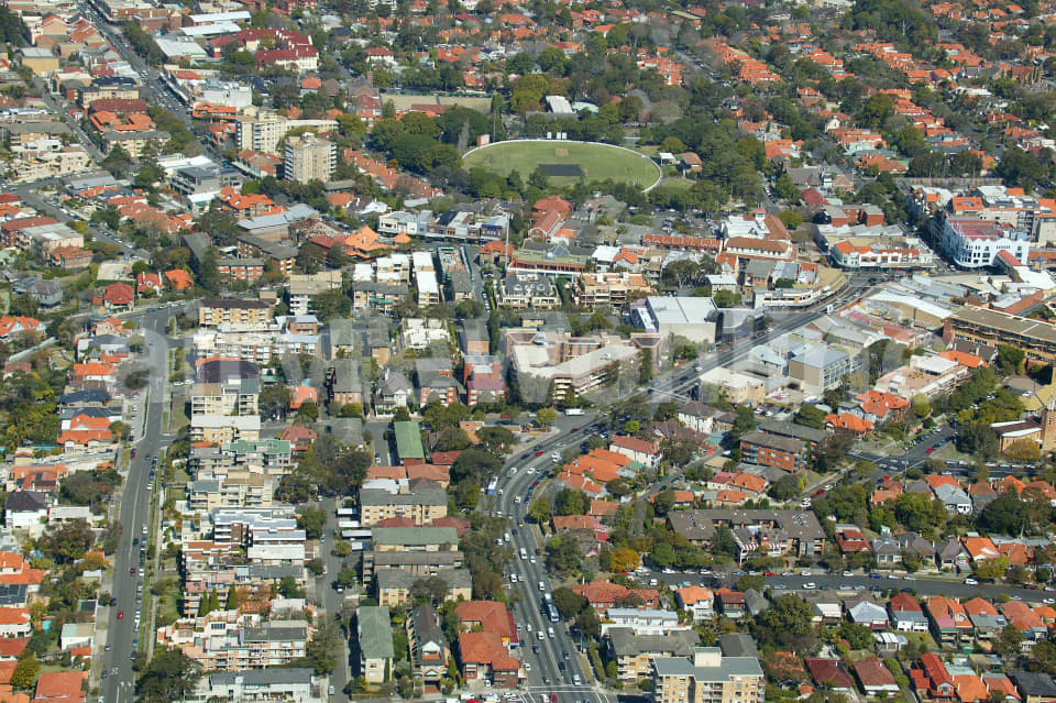Aerial Image of Spit Junction
