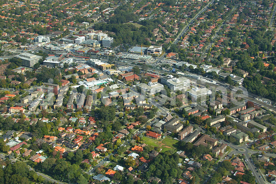 Aerial Image of Epping\'s hub