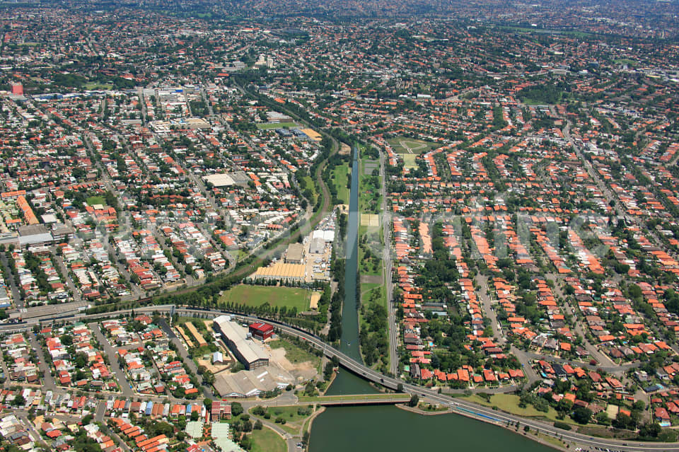 Aerial Image of Hawthorne Canal