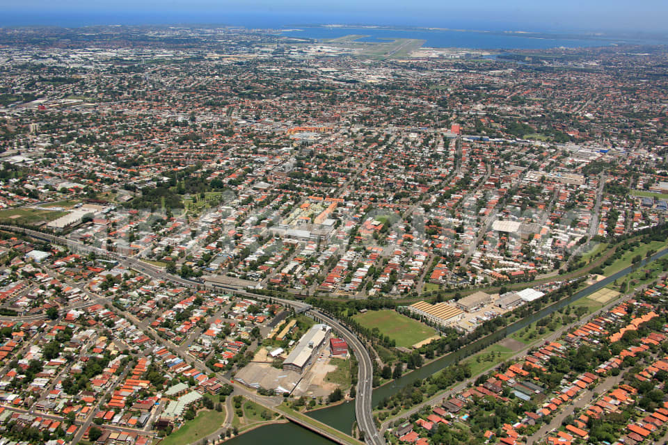 Aerial Image of South from Lilyfield