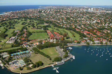 Aerial Image of SEA PLANES, GOLF COURSES AND BONDI JUNCTION