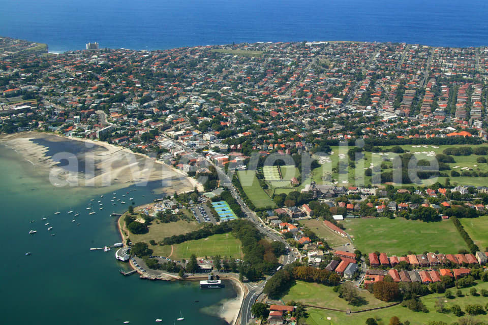 Aerial Image of Rose Bay to Dover Heights
