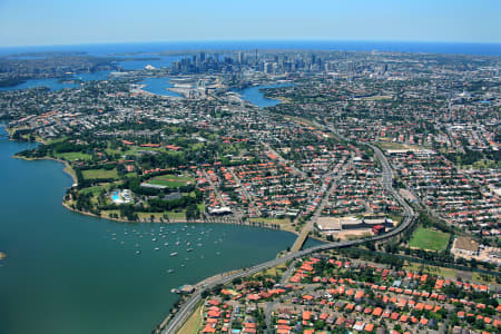 Aerial Image of SYDNEY FROM LILYFIELD