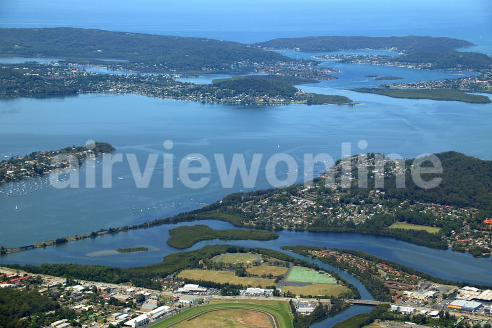 Aerial Image of Brisbane Water
