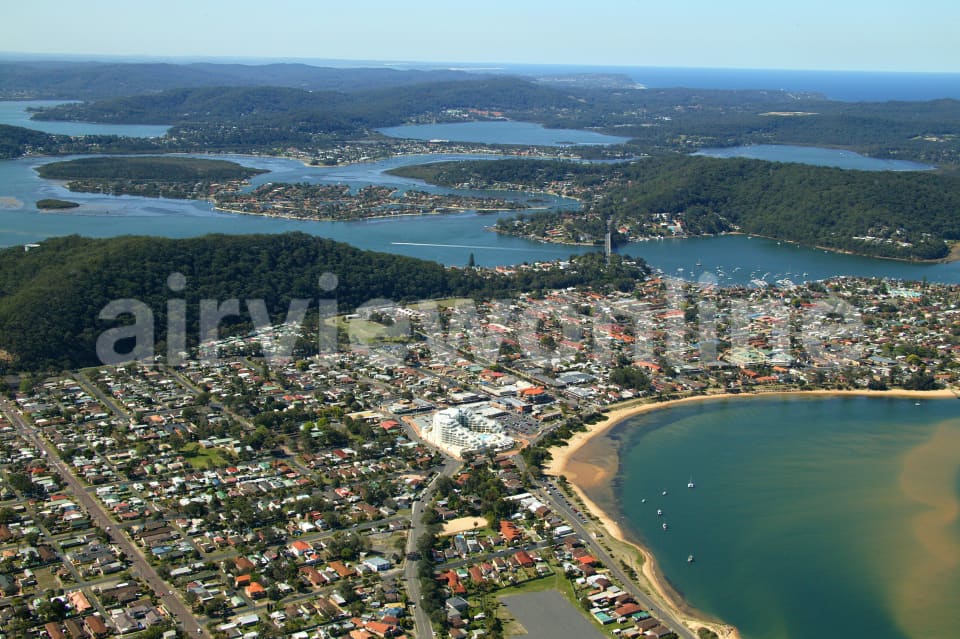 Aerial Image of Ettalong Beach and Booker Bay