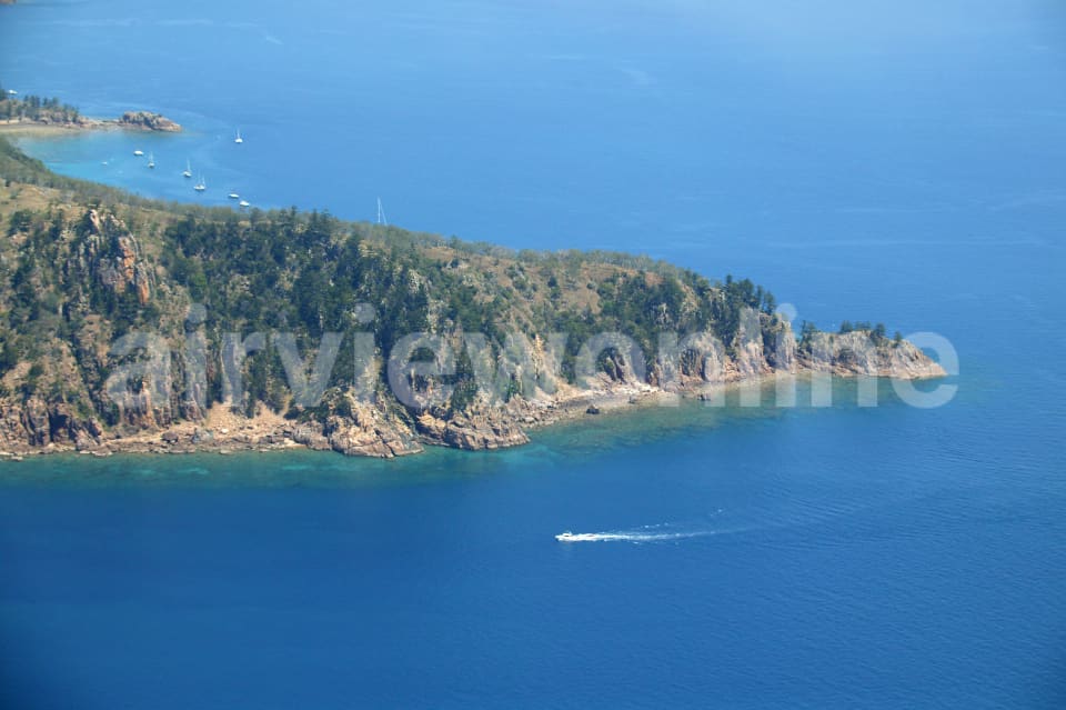 Aerial Image of Hayman\'s Dolphin Point
