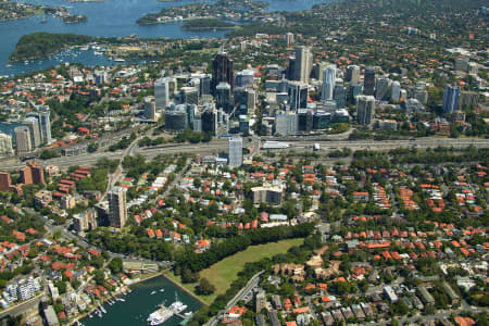 Aerial Image of KIRRIBILLI TO NORTH SYDNEY