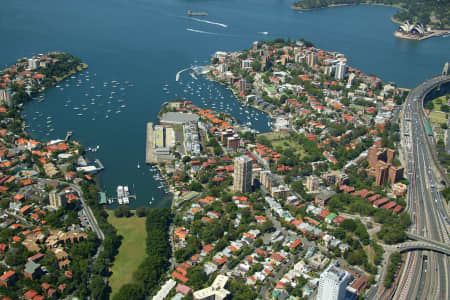 Aerial Image of KIRRIBILLI