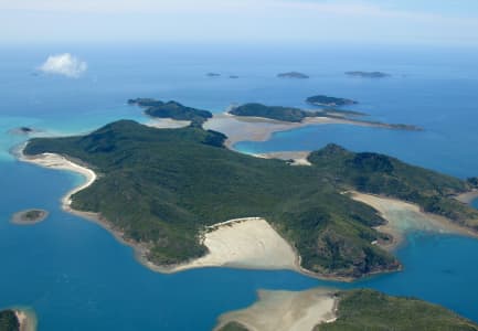 Aerial Image of HASLEWOOD ISLAND