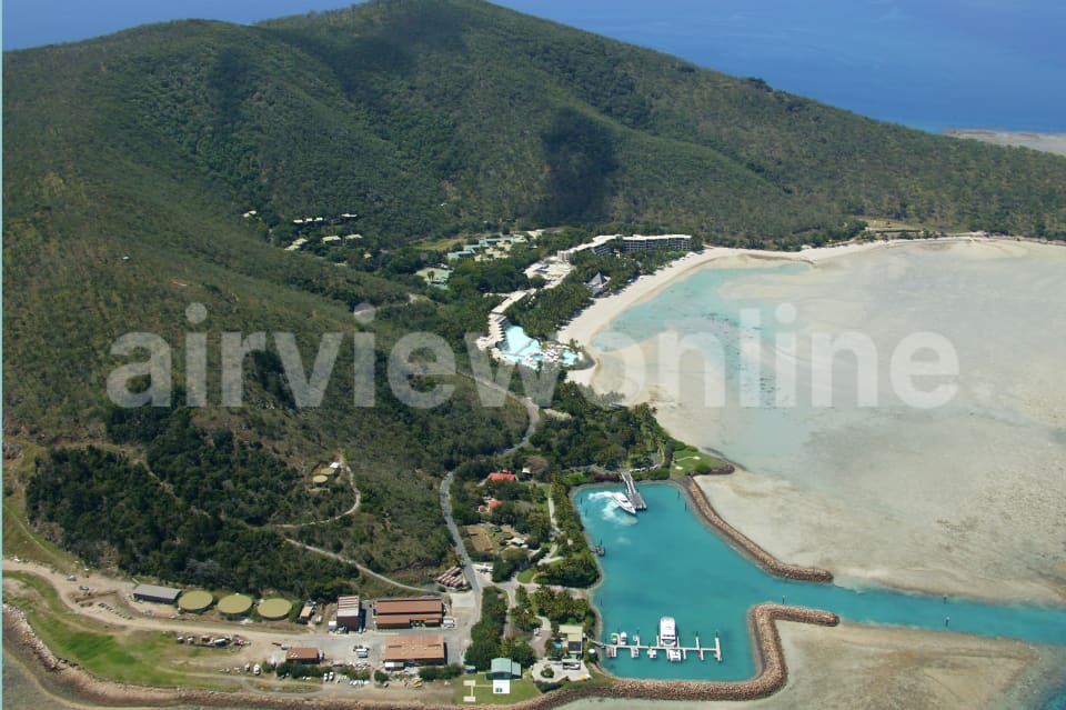 Aerial Image of Hayman Island Resort