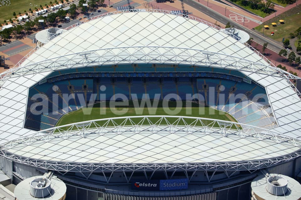 Aerial Image of Tesltra Stadium