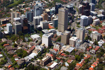 Aerial Image of NORTH SYDNEY CBD