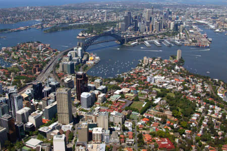 Aerial Image of NORTH SYDNEY CBD