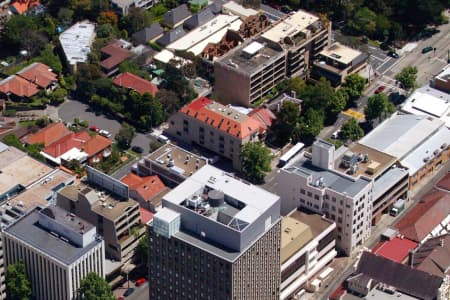 Aerial Image of NORTH SYDNEY AND PACIFIC HIGHWAY