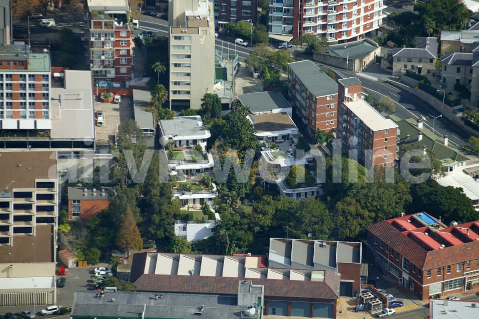 Aerial Image of Apartments of Potts Point
