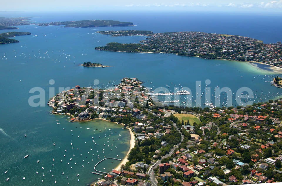 Aerial Image of Point Piper to the Northern Beaches
