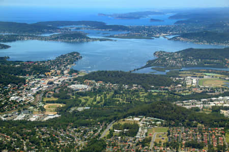 Aerial Image of GOSFORD AND BRISBANE WATER