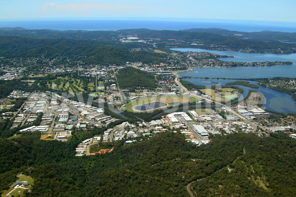 Aerial Image of West Gosford to coast