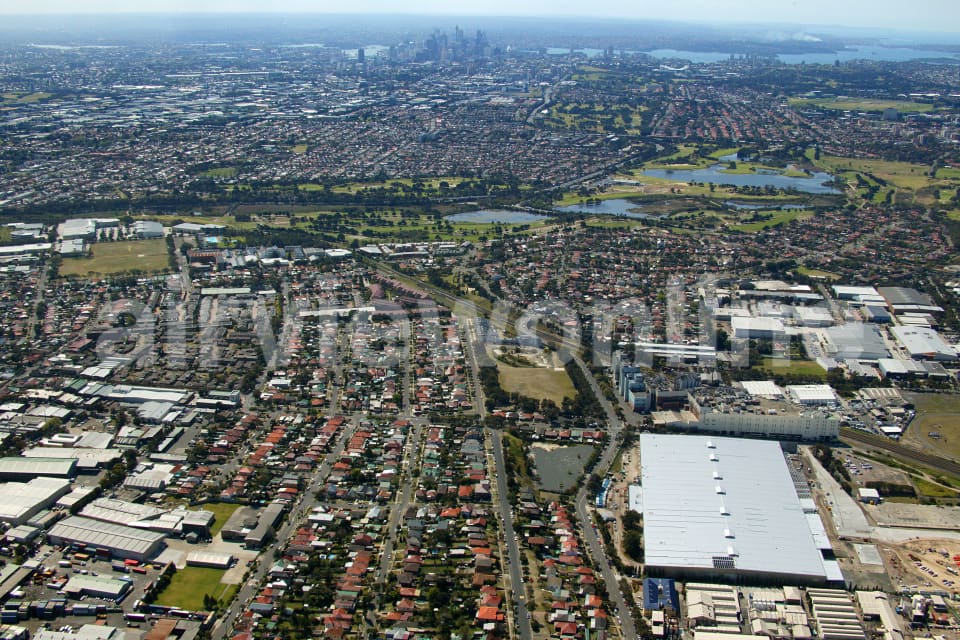 Aerial Image of Banksmeadow to the City