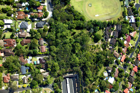 Aerial Image of M2 TUNNEL AND EPPING OVAL