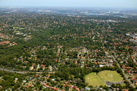 Aerial Image of EPPING OVAL TO PARRAMATTA RIVER